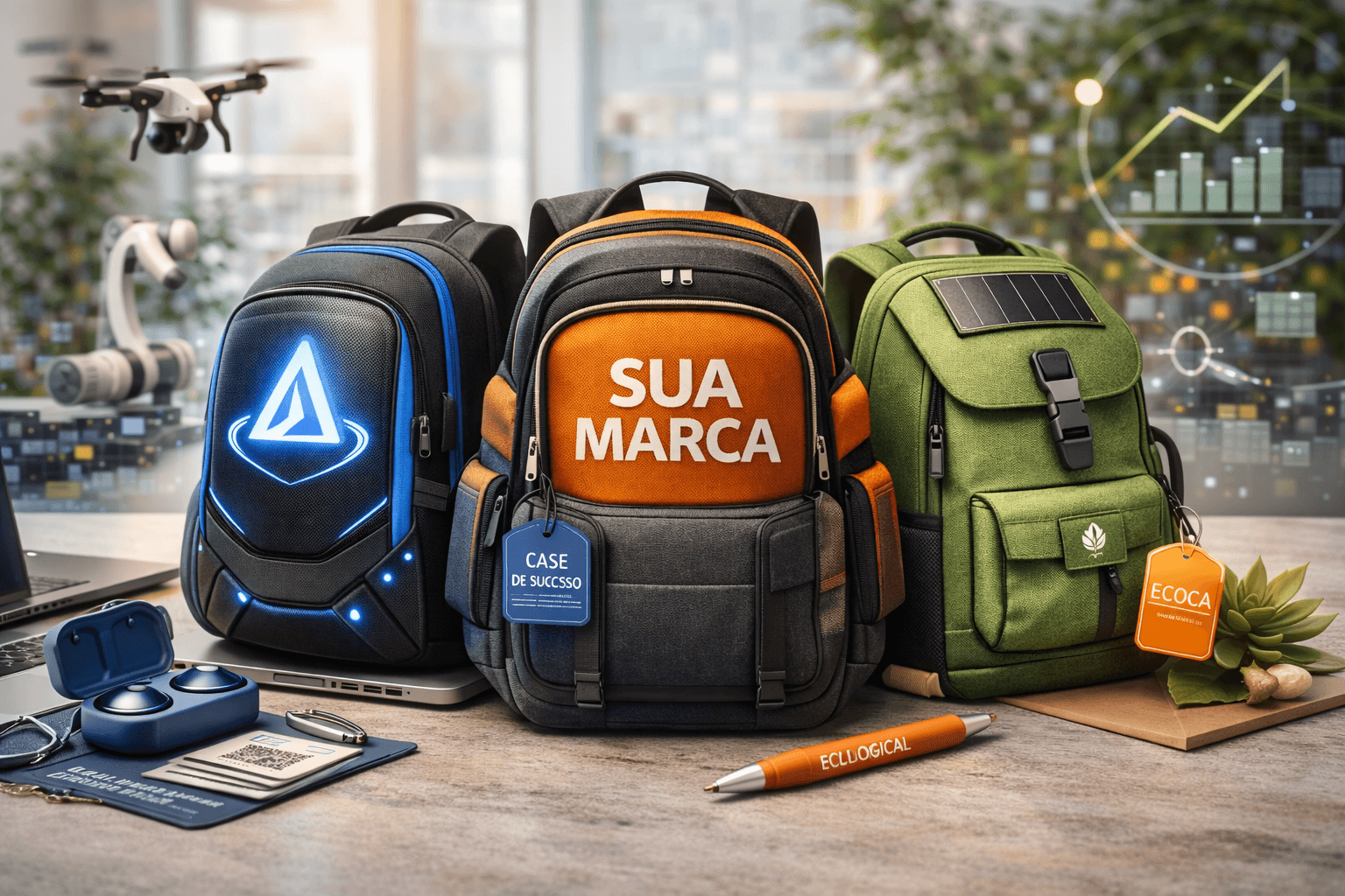 Mochilas Personalizadas 2026: Inovação e Tendências para Empresas