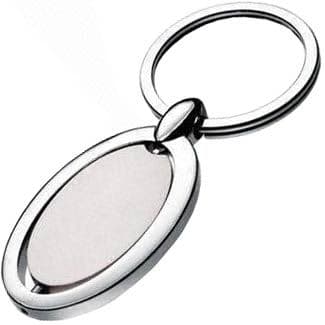 Chaveiro Oval Giratorio