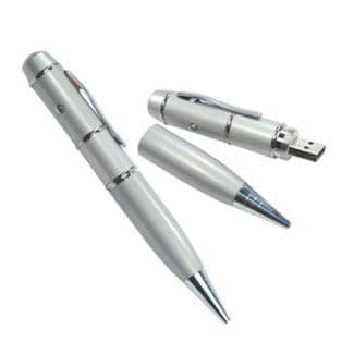Caneta Pen Drive Com Laser