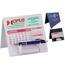 Calendário de Mesa Bloco